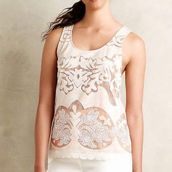 Anthropologie xs Hephzibah Tank Perfect Condition - Picture 1 of 4